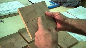 White Oak End Grain 3 Finger Parquet Flooring