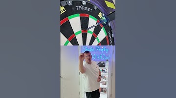 160 checkout? Darts is tough #darts #3dart #targetdarts #pdc #dartsreview