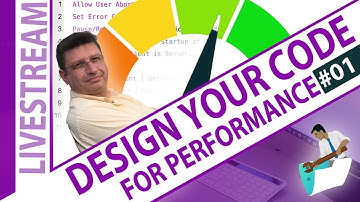 Design your code for Performance - Day 1