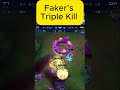 Watch Faker secure's the Triple Kill