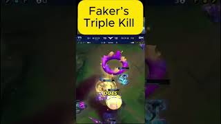 Watch Faker secure's the Triple Kill