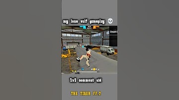 "My Lone Wolf Skills 🔥 1v1 OP Moments 😳 | THE TIGER FF"#freefire
