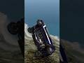 🌊 Tiny Car Falls Off a Cliff and Sinks into the Ocean! #shorts #automobile #beamngtuf #beamngdrive