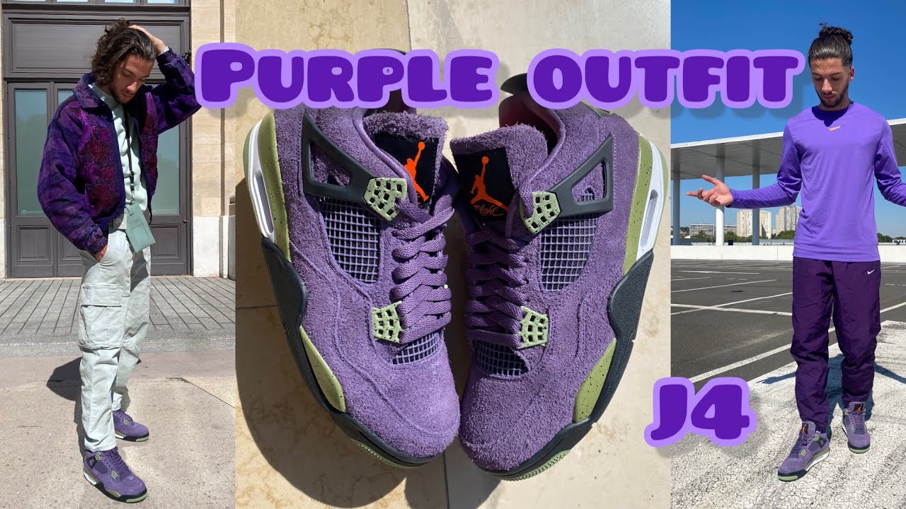 AIR JORDAN IV 'CANYON PURPLE