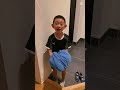 火曜日は空手頑張ったよ!パパと約束したから!強くなるって!