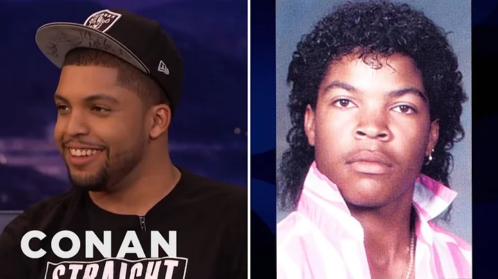 OShea Jackson Rocked His Dads Jheri Curl | CONAN o...