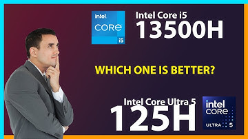 INTEL Core i5 13500H vs INTEL Core Ultra 5 125H Technical Comparison