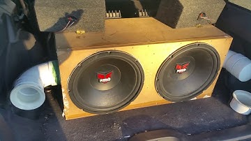 20hz Ported vs Sealed Box Subwoofer Enclosure Bass Test No Subsonic Filter Used