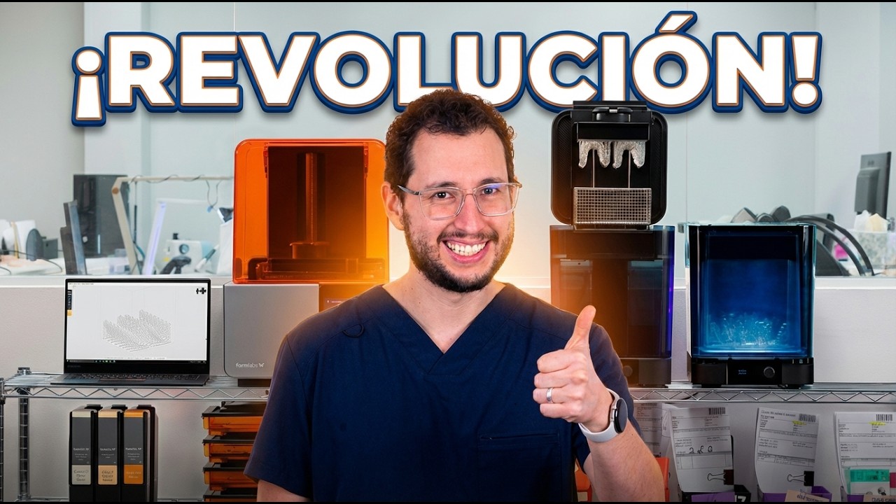 CAD CAM dental tutorial: Del escaneo a la impresión 3D EXPLICADO en ...