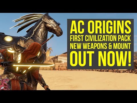Assassin&rsquo;s Creed Origins First Civilization Pack New Mount & Weapons OUT NOW! (AC Origins DLC)