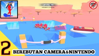 BEREBUTAN CAMERA DSLR DAN NINTENDO - GAME SLING FIGHT 3D ANDROID OFFLINE - GAMEPLAY WALKTROUGH #2 screenshot 5