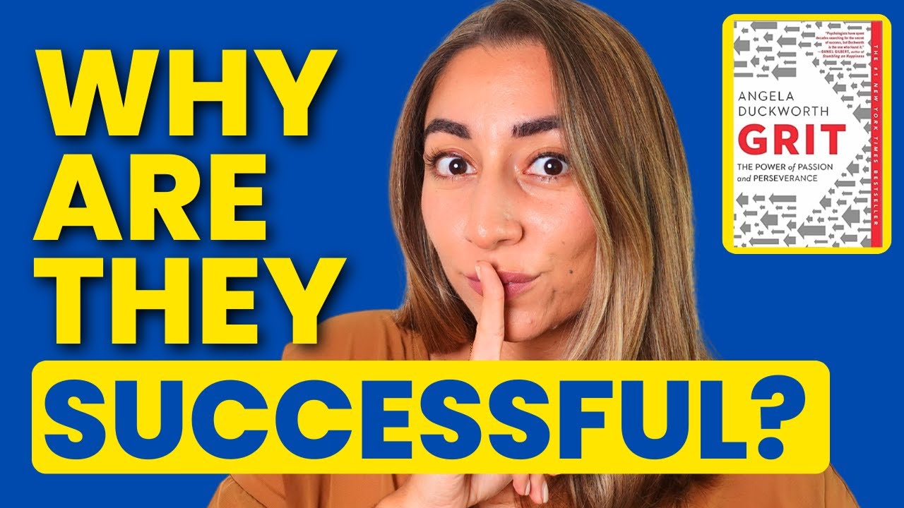 SUCCESSFUL people HAVE THIS... | Grit Main Lessons & Book Summary (Angela Duckworth book)