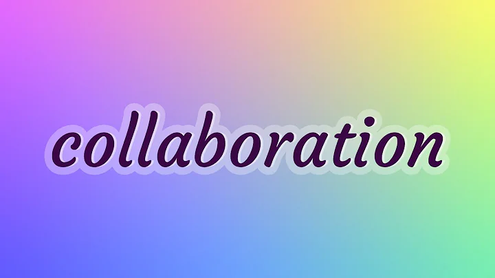 Collaboration - 7 English Vocabulary Flashcards