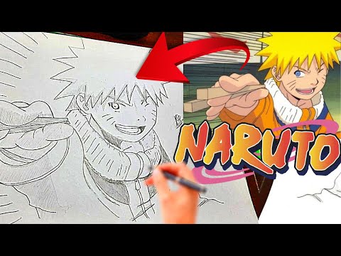 Vídeo: Como Desenhar Naruto