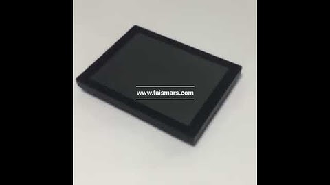 M121 EF02C/Faismars 12.1 inch 1400x1050 Capacitive Touch Industrial LCD Monitor PC