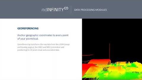 mdInfinity Georeferencing