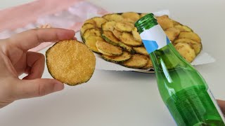 Easy! Zucchini Chips | Nefis Sanal Lezzetler&#39;s Recipe Transcription