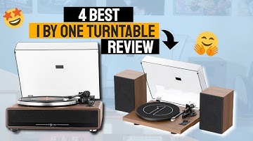 Best Record Players In 2023! | 1 BY ONE Turntable Review