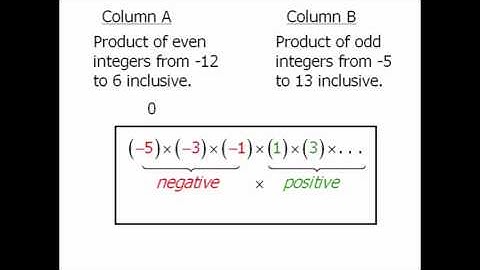GRE Math Practice: Integer Properties - Example 1