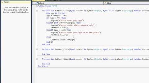 VB 2010 Express 12th Tutorial Part 1