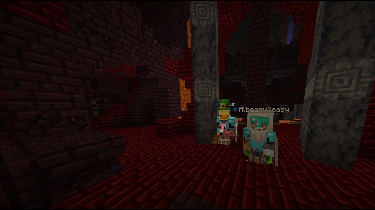 CONQUERING A NETHER DUNGEON... ALL THE MODS EP.3 (MODDED MINECRAFT)