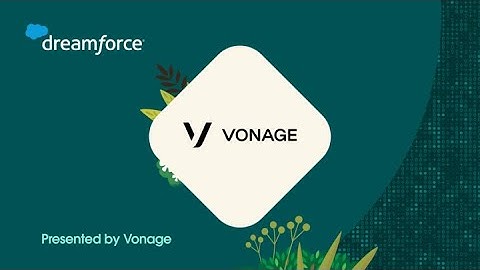 Dreamforce 2023 Keynote Highlight Presented by Vonage | Salesforce