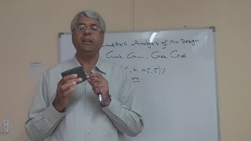 Lecture 8 Description of Volumetric Analysis of Asphalt Mix Design