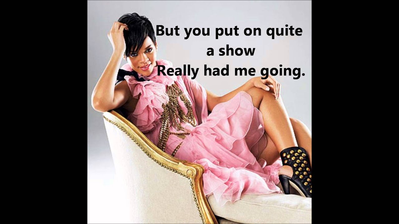 Take A Bow Rihanna Lyrics Youtube