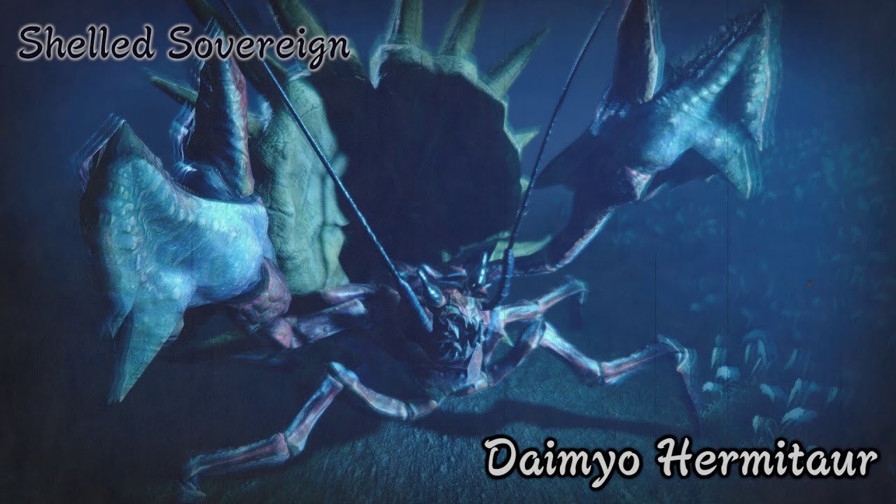 Monster Hunter Rise : Sunbreak - Daimyo Hermitaur - Multiplayer (Urgent Quest - Village Hub)