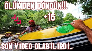 Macera Kötü Bitiyordu Düzce Melen Çayı Rafting Macerası Ekibe Zor Anlar Yaşattı Ölümcül Rafting