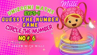UMIZOOMI MATHS: Read The Number 6| Tracing | Counting Game | Circle The Number 6| Circle |EYFS-1| 24 screenshot 4