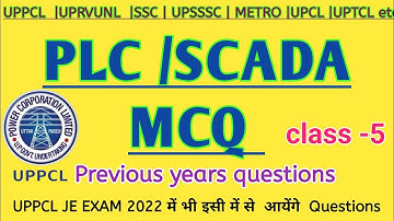 Plc MCQ Questions Ans Answers | Plc Scada Mcq Questions  | Plc Basics | Plc Programming | Plc Lec-5
