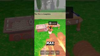 Fastest Way to get Max Level Campfire Day 3 in 99 Nights in the Forest! #99nightsintheforest #roblox