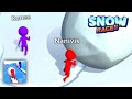 Master Bola salju Raksasa 😂 Snow Race Gameplay