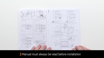 How to install your AEG Compact Oven   Column installation