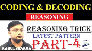 Latest Pattern Coding Decoding Reasoning Tricks | Part-4 |SBI IBPS 2020| SSC | IAS | PCS | Class 47