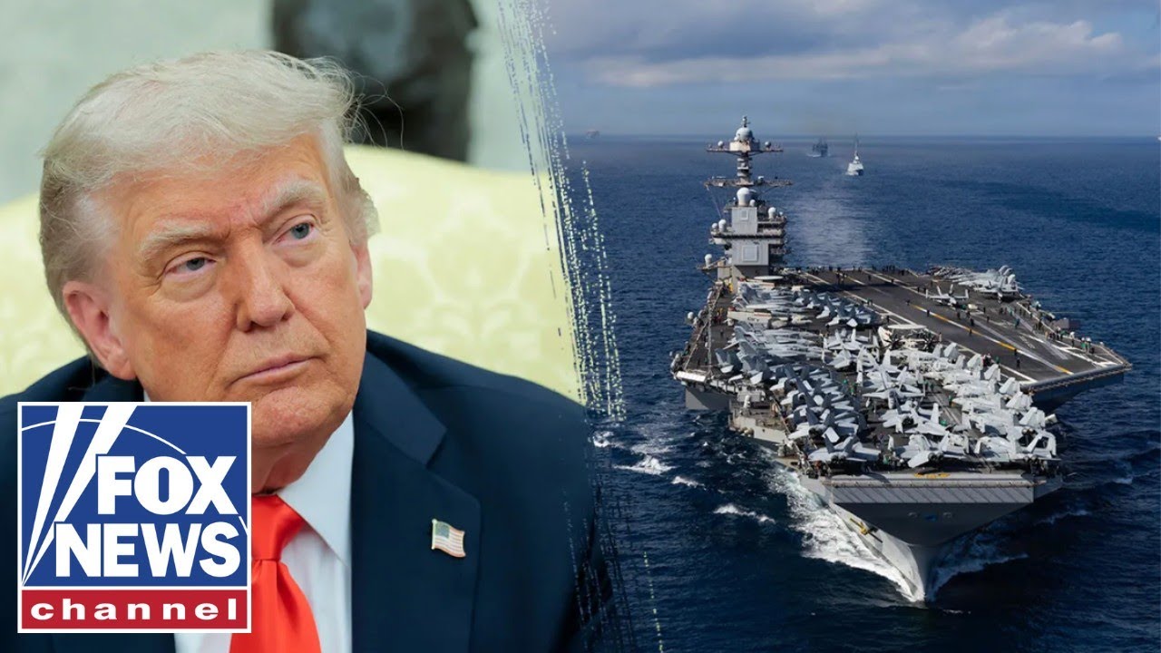 Trump reveals why he sent SECOND aircraft carrier to Middle East