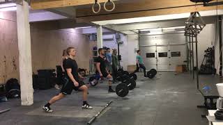 Split Walks + Split Jumps + BW Split Jerks + Split Jerks by Christian Løvschall