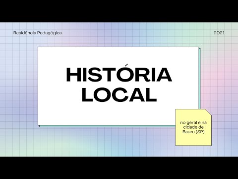 Vídeo: O Que é História Local