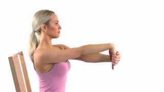 How to do a Wrist Flexion Stretch (to stretch the wrist extensor muscles)