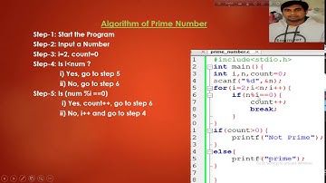 Prime number | C-Program, Algorithm & Flowchart of Prime Number | Bangla Tutorial by Md Solayman