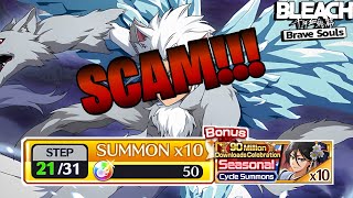 90 Million Downloads Celebration Seasonal Summons || BLEACH BRAVE SOULS