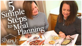 5 SIMPLE STEPS TO MEAL PLANNING - PART 1