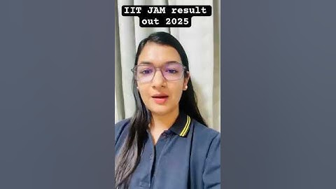 IIT jam 2025 Result Out #iitjam #biology #vedprep #iitjam2025result