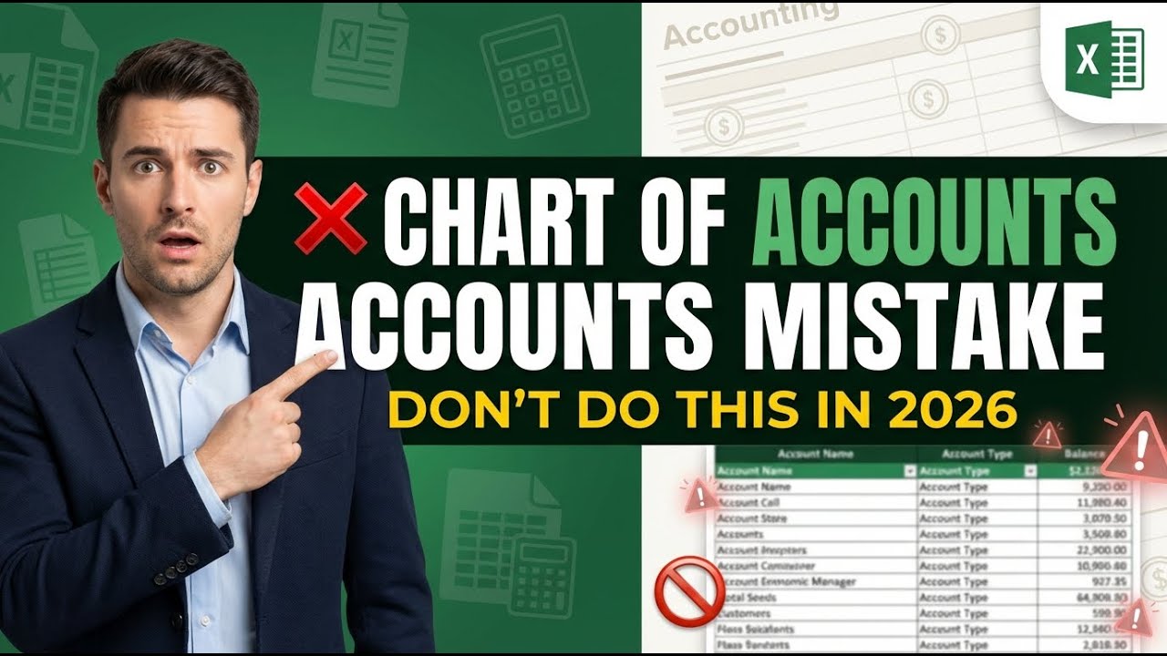 Don't Make This MISTAKE with Your Chart of Accounts in 2026 YouTube
