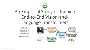 【点论文】219 An Empirical Study of Train End-to-End Vision-and-Language Transformer