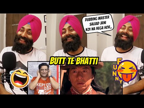 GHAINT REACTION on Butt te Bhatti Funny Punjabi Dubbing | Sajjad Jani | PunjabiReel TV