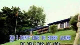 Video thumbnail of "I Don't Like To Sleep Alone by Paul Anka (Lyrics)"