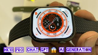 HK 10 pro Max Unboxing ⚡️AI with Chat Gpt 😱