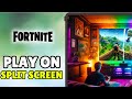 How to Play Fortnite Splitscreen with One Controller and Keyboard & Mouse (2025) - Full Guide